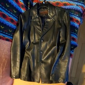 Leather jacket